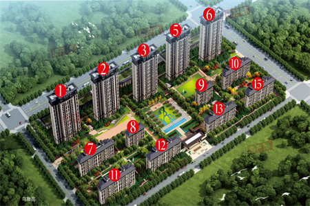 佳华香墅380平别墅单价一万左右一平可按揭